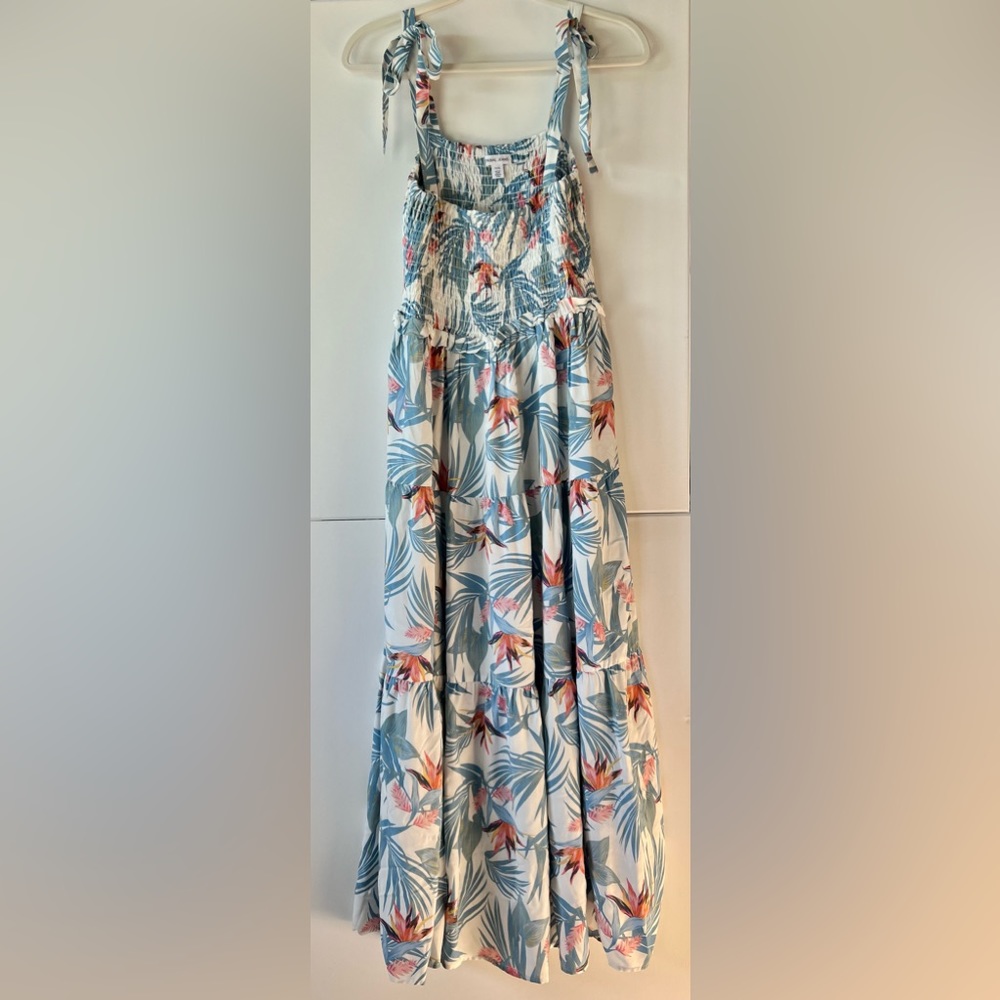 Tribal Tropical Print Maxi Dress XL